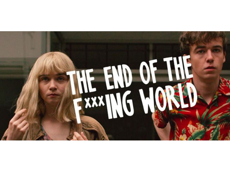 The end of the f***ing world: Alyssa e James nel fumetto e nella serie.