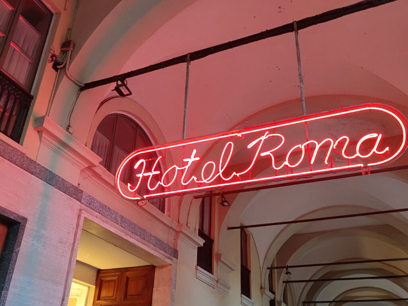 Cesare Pavese e l'Hotel Roma.