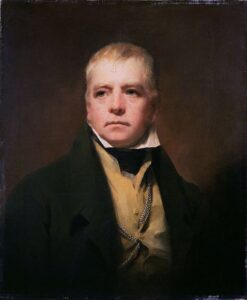  Sir Walter Scott in un ritratto di Henry Raeburn e la nascita delle polizze assicurative sulla vita