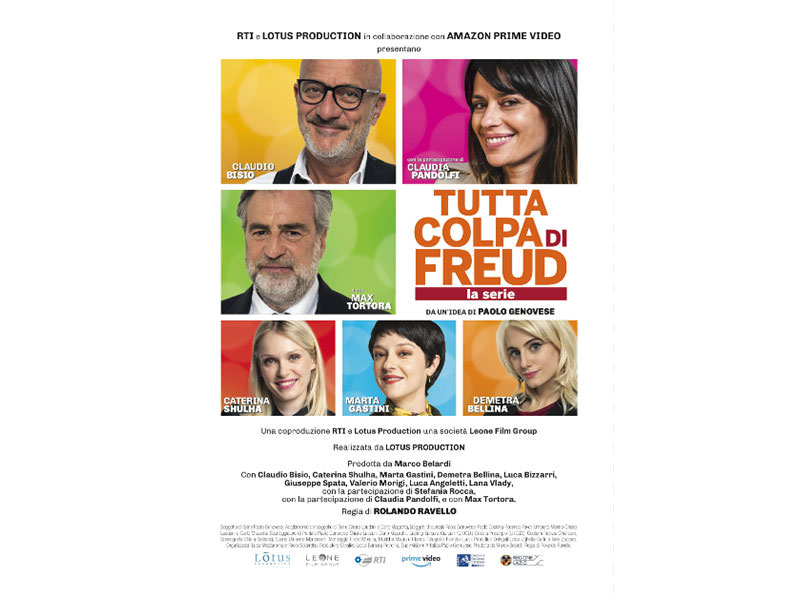 Dal 26 febbraio su Prime Video, arriva l'adattamento per il piccolo schermo del celebre film "Tutta colpa di Freud" di Paolo Genovese.