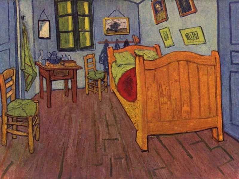 Van Gogh, La casa e camera di Vincent ad Arles