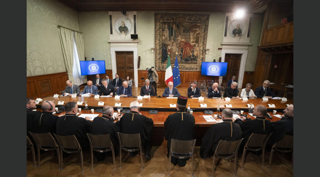 Triennale Milano partecipa all’incontro a Palazzo Chigi con la delegazione della Chiesa greco-cattolica ucraina
